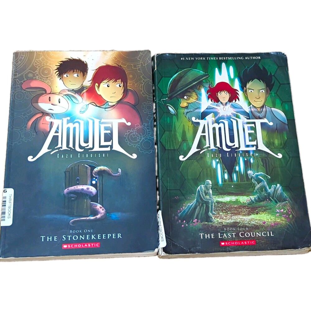 Scholastic Amulet Graphic Novels: The Stonekeeper & The Last Council PB